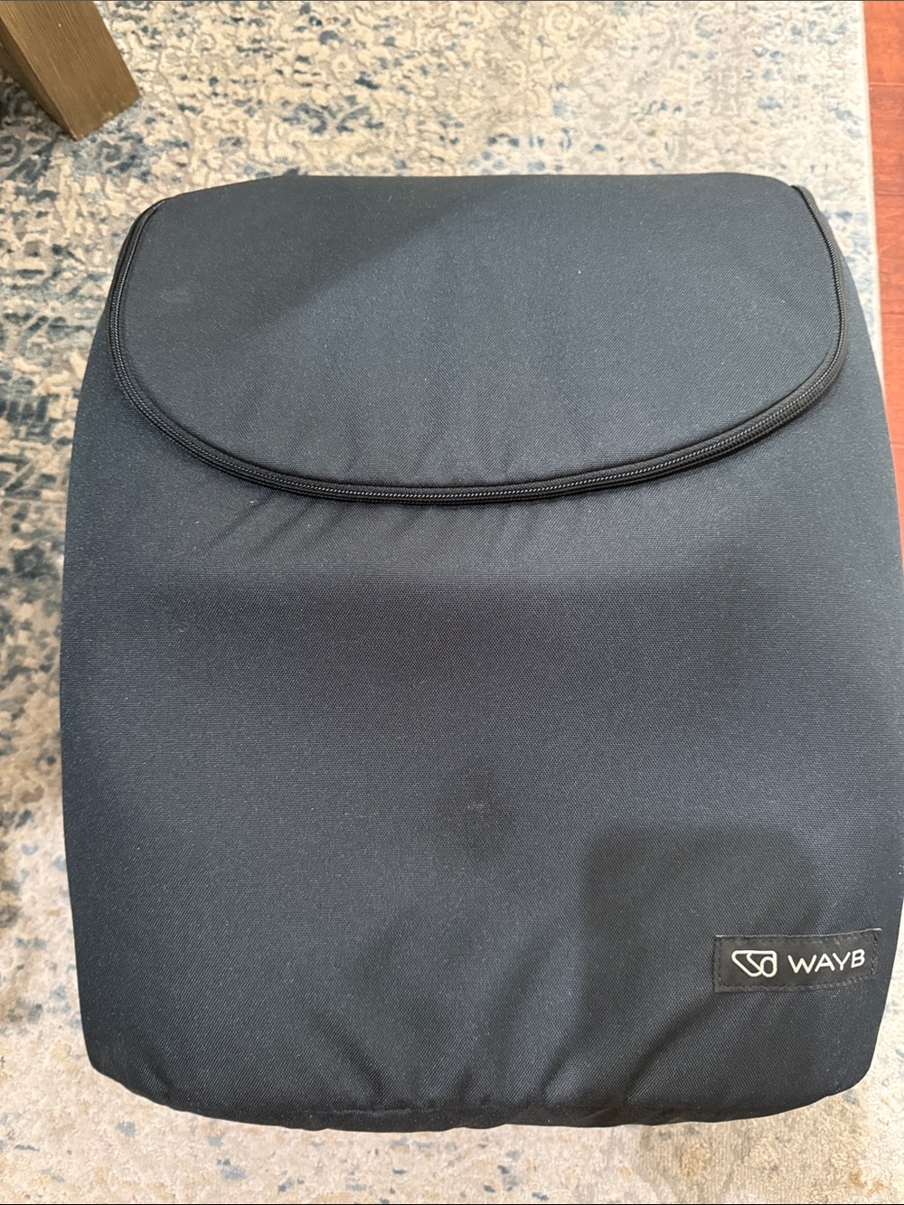 Black Men's Backpack — Slim Urban Carry